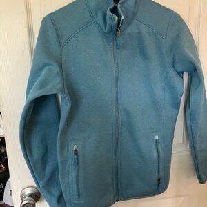 Patagonia Women's Size M Blue Fleese Insulated Zipped Sweater